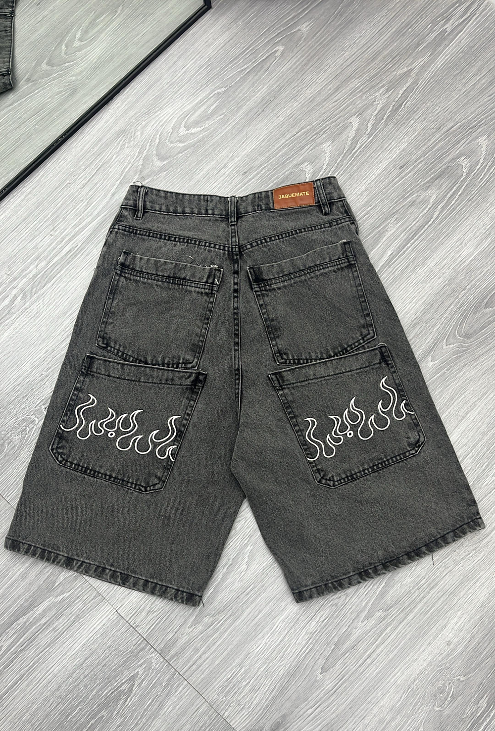 BERMUDA BAGGY FUEGO #blanca