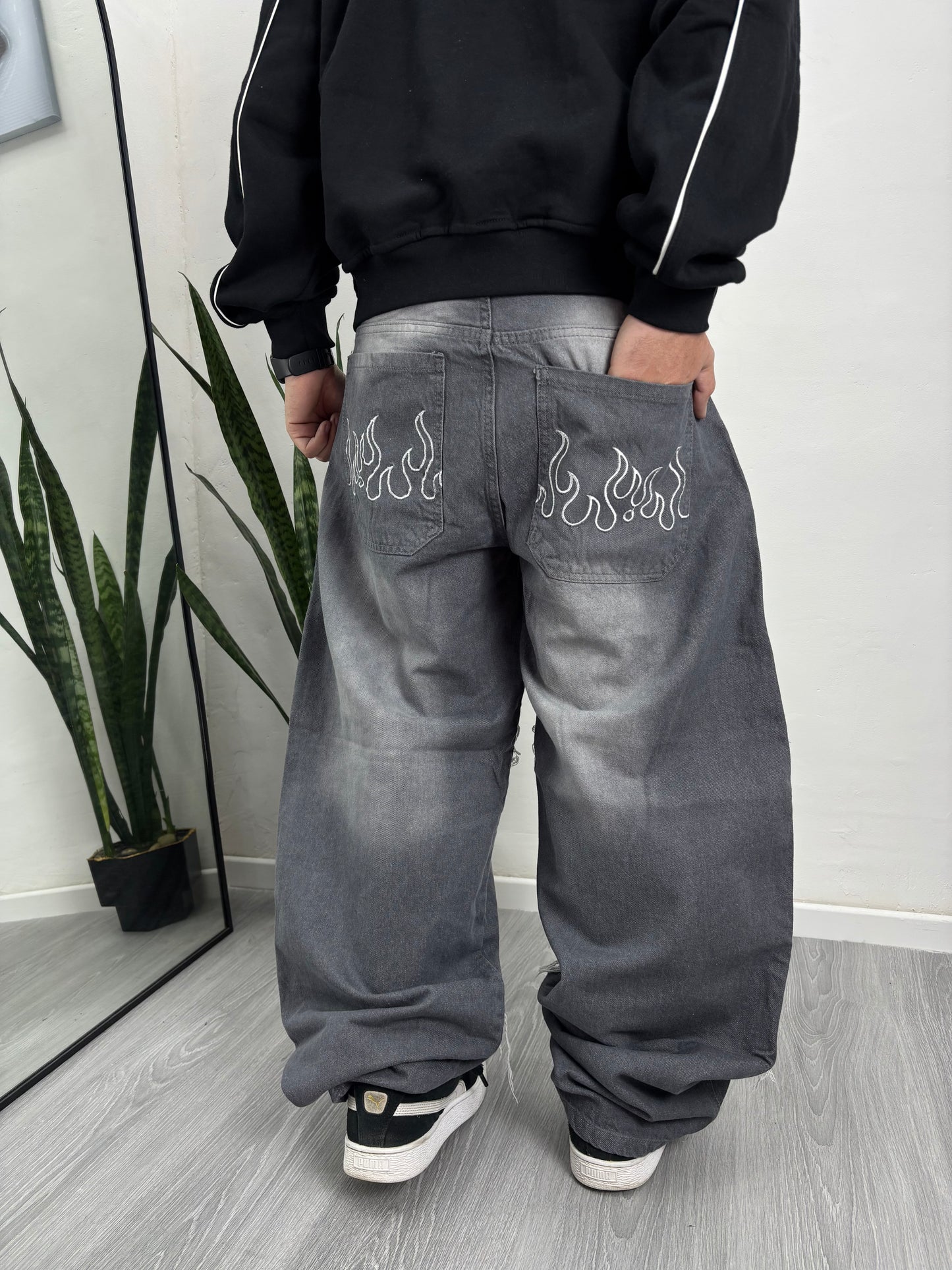 BAGGY FIRE CENIZA