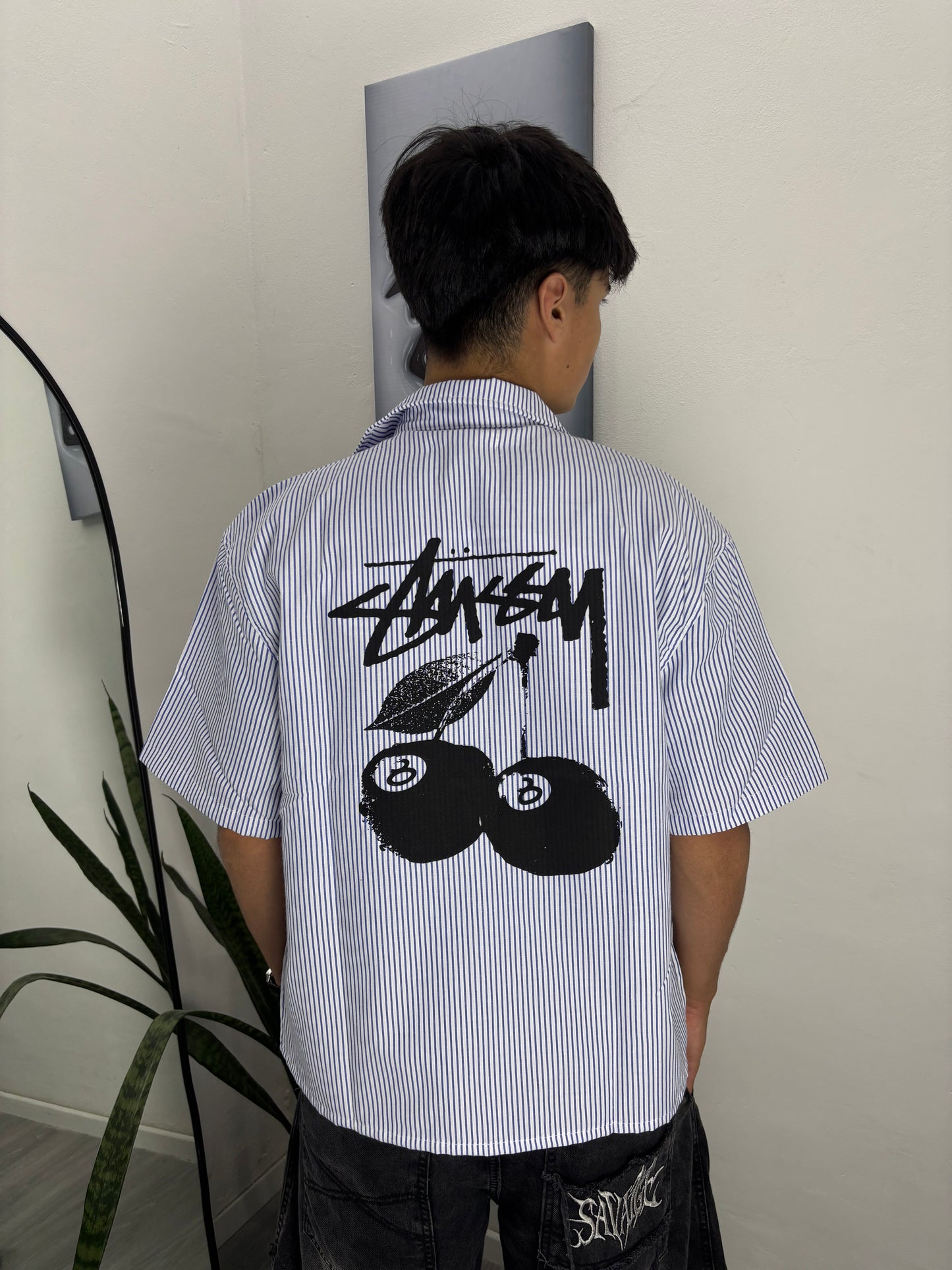 Camisa Cosmo AZUL (Boxy Fit)