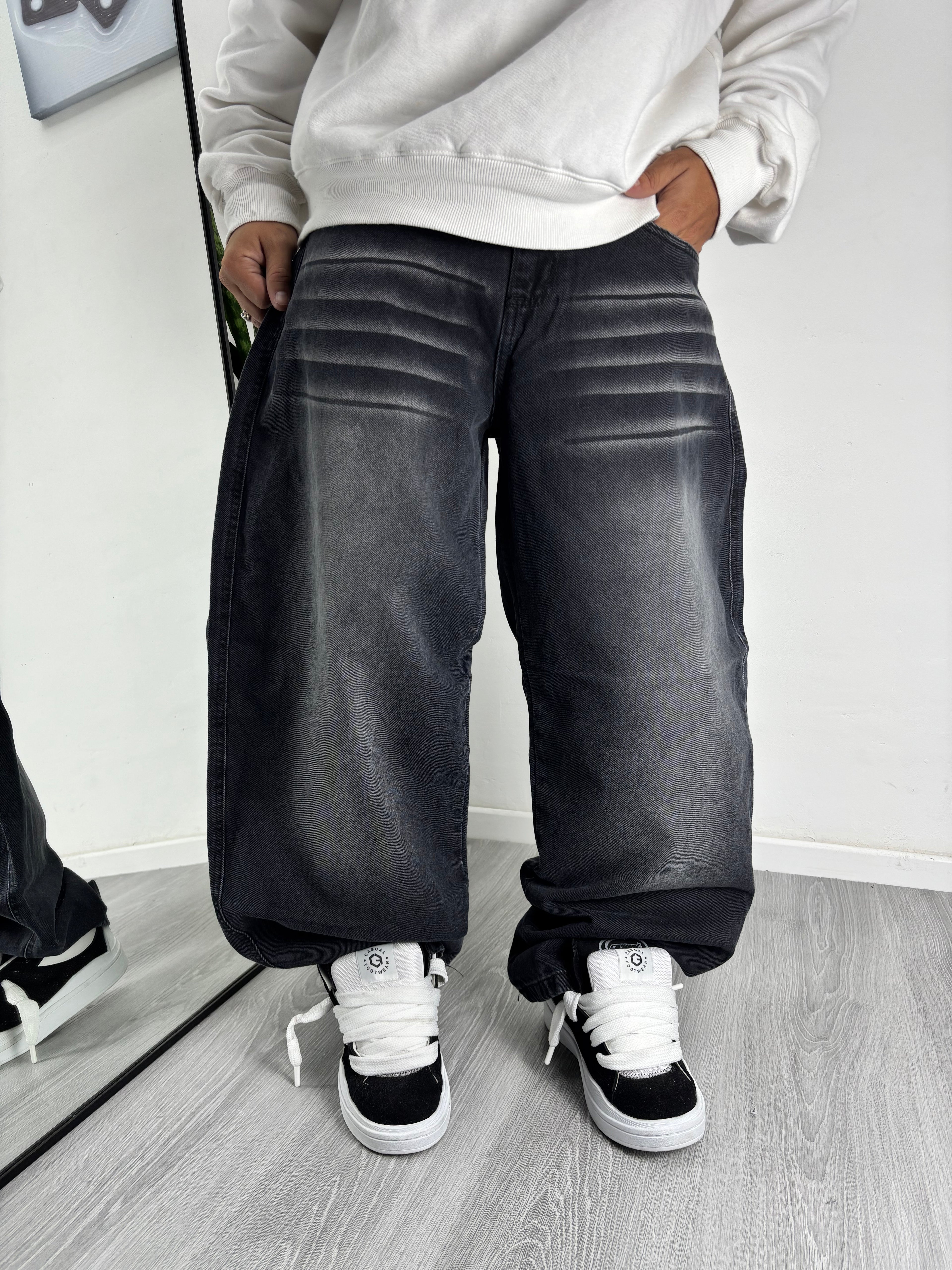 JEANS BAGGY LÁSER