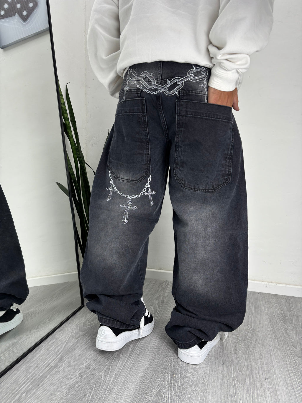 JEANS BAGGY LÁSER