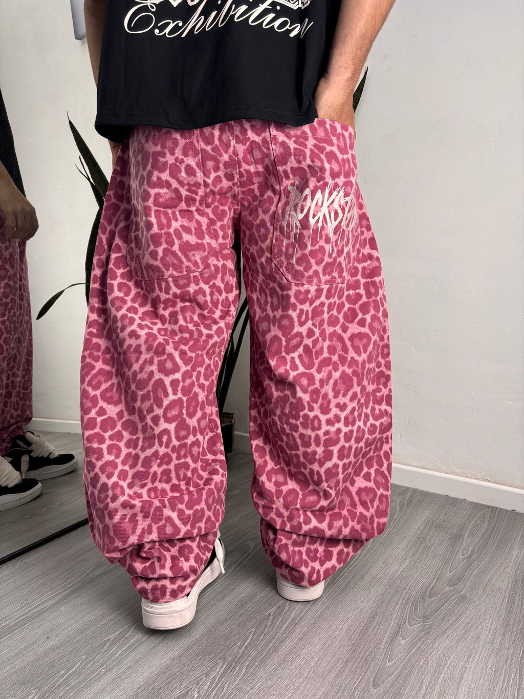 BAGGY PRINT ROSA