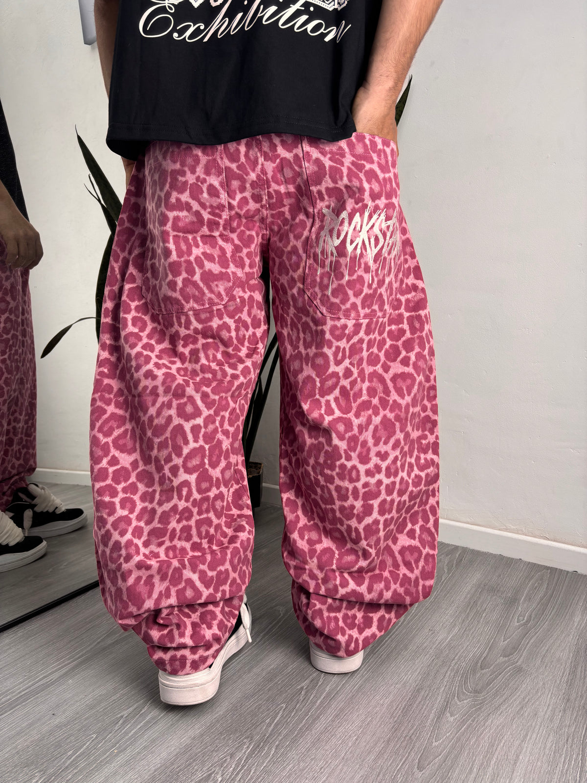 BAGGY PRINT ROSA
