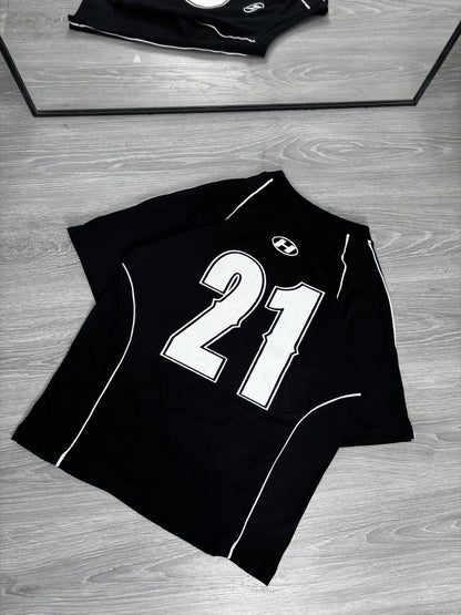 REMERA HUMAN BLACK [oversize]