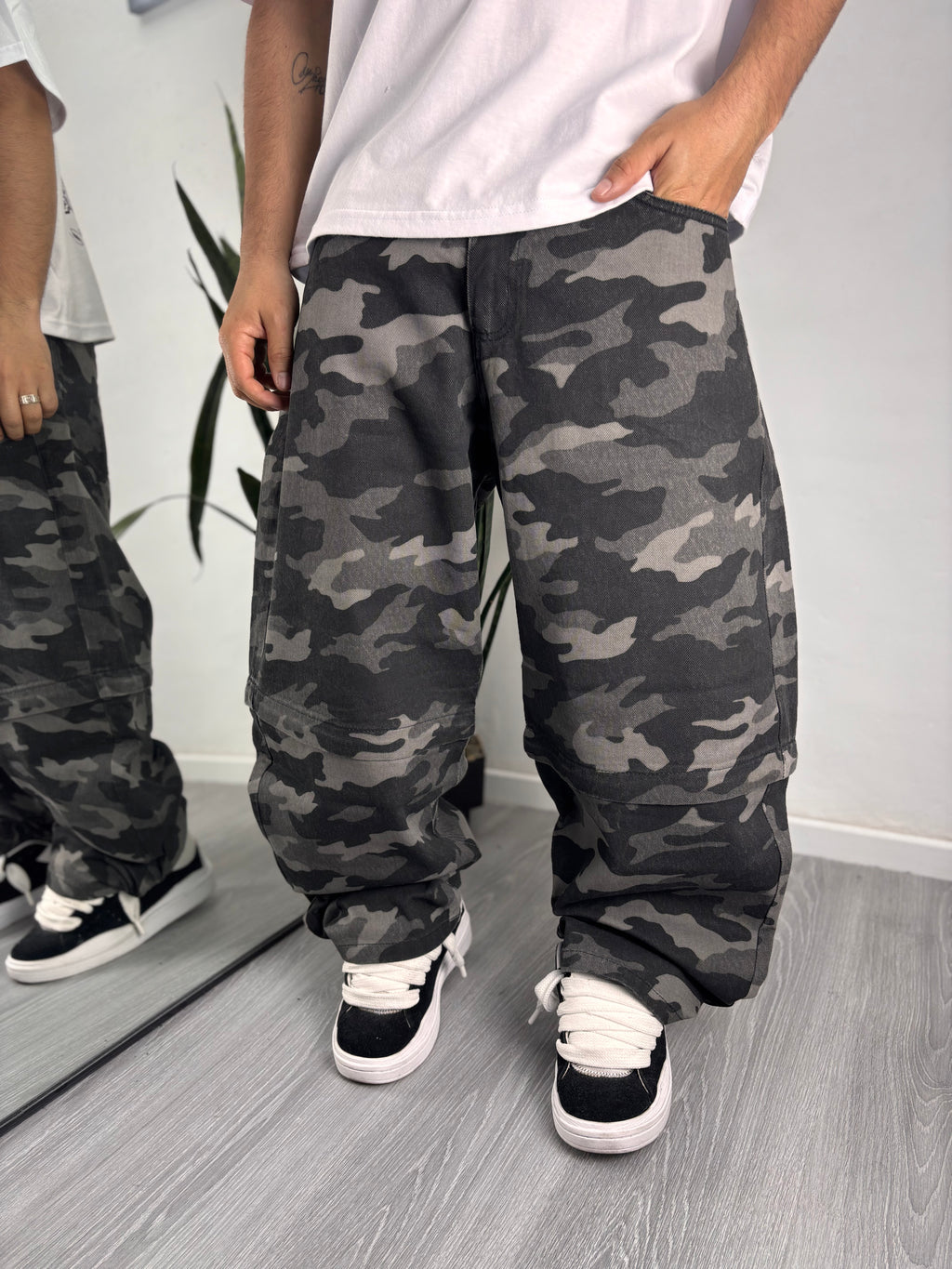 BAGGY DESMONTABLE CAMUFLADO