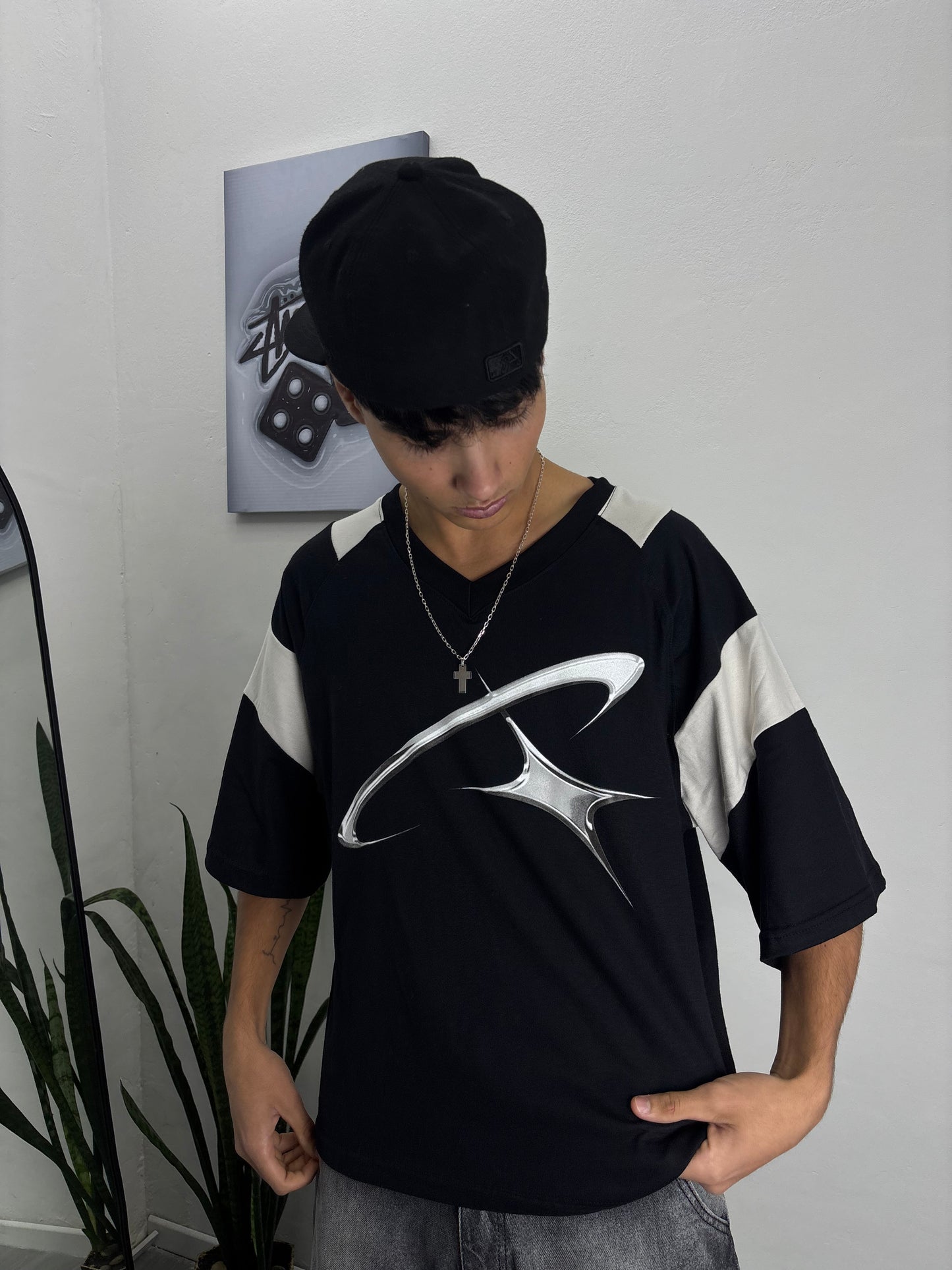 REMERA DESTINO [boxyfit] #negro
