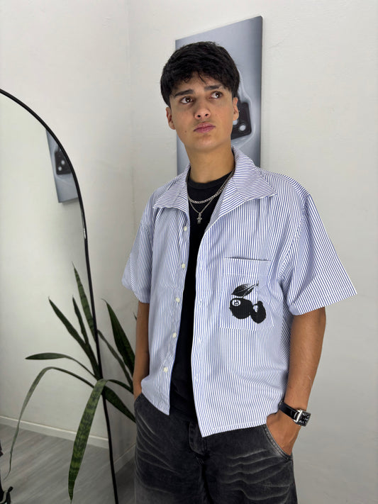 Camisa Cosmo AZUL (Boxy Fit)