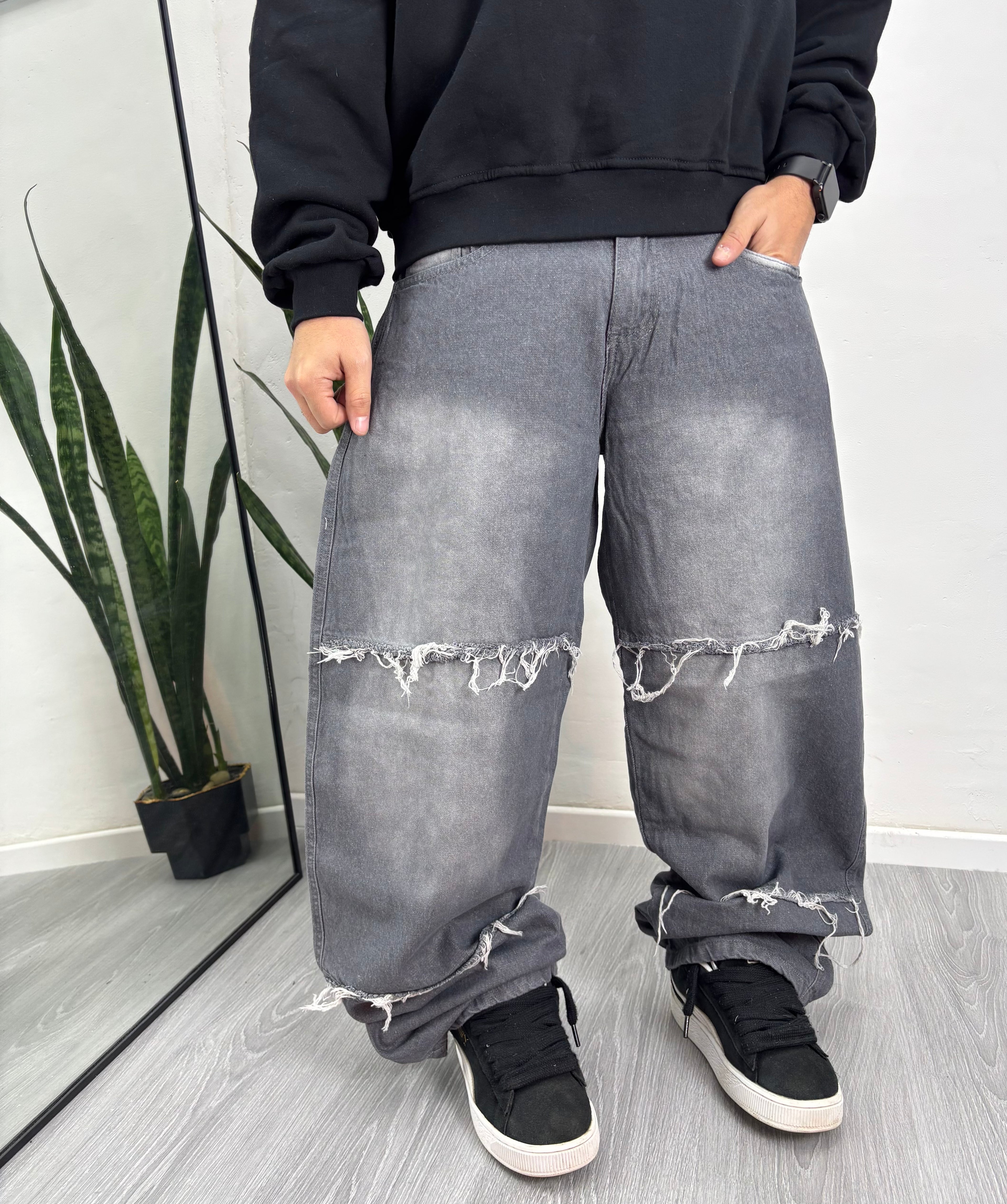 BAGGY FIRE CENIZA