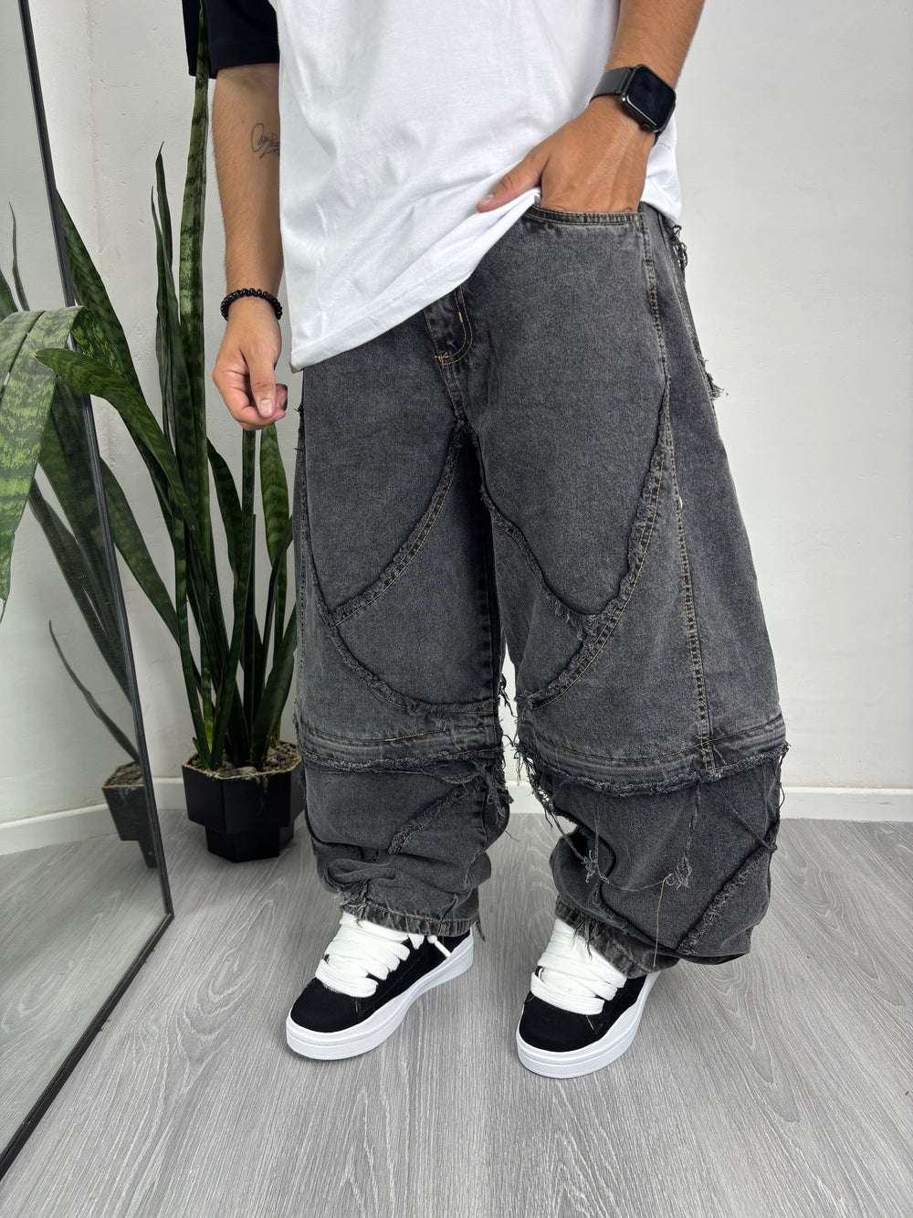 Baggy Desmontable ELIXIR GREY