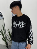 SWEATER FINE  [boxyfit] #negro
