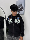 CAMPERA DOBLE ZIP WALKING #negro