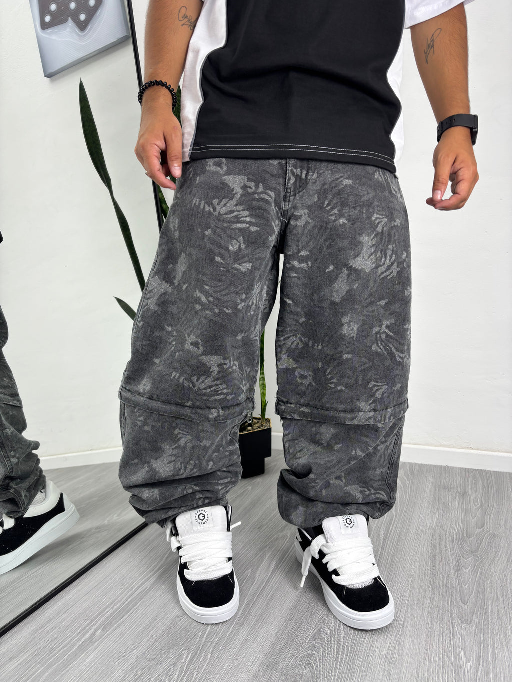 BAGGY DESMONTABLE #gris
