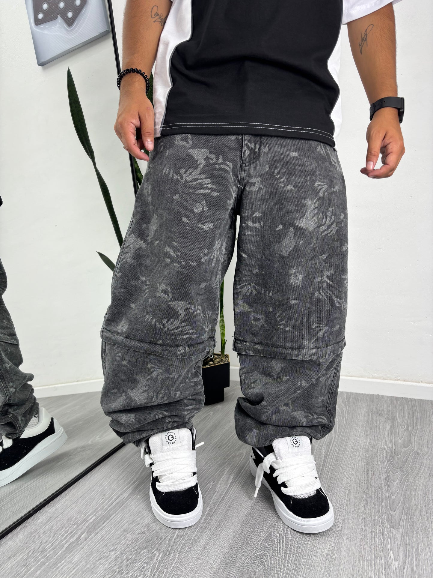 BAGGY DESMONTABLE #gris