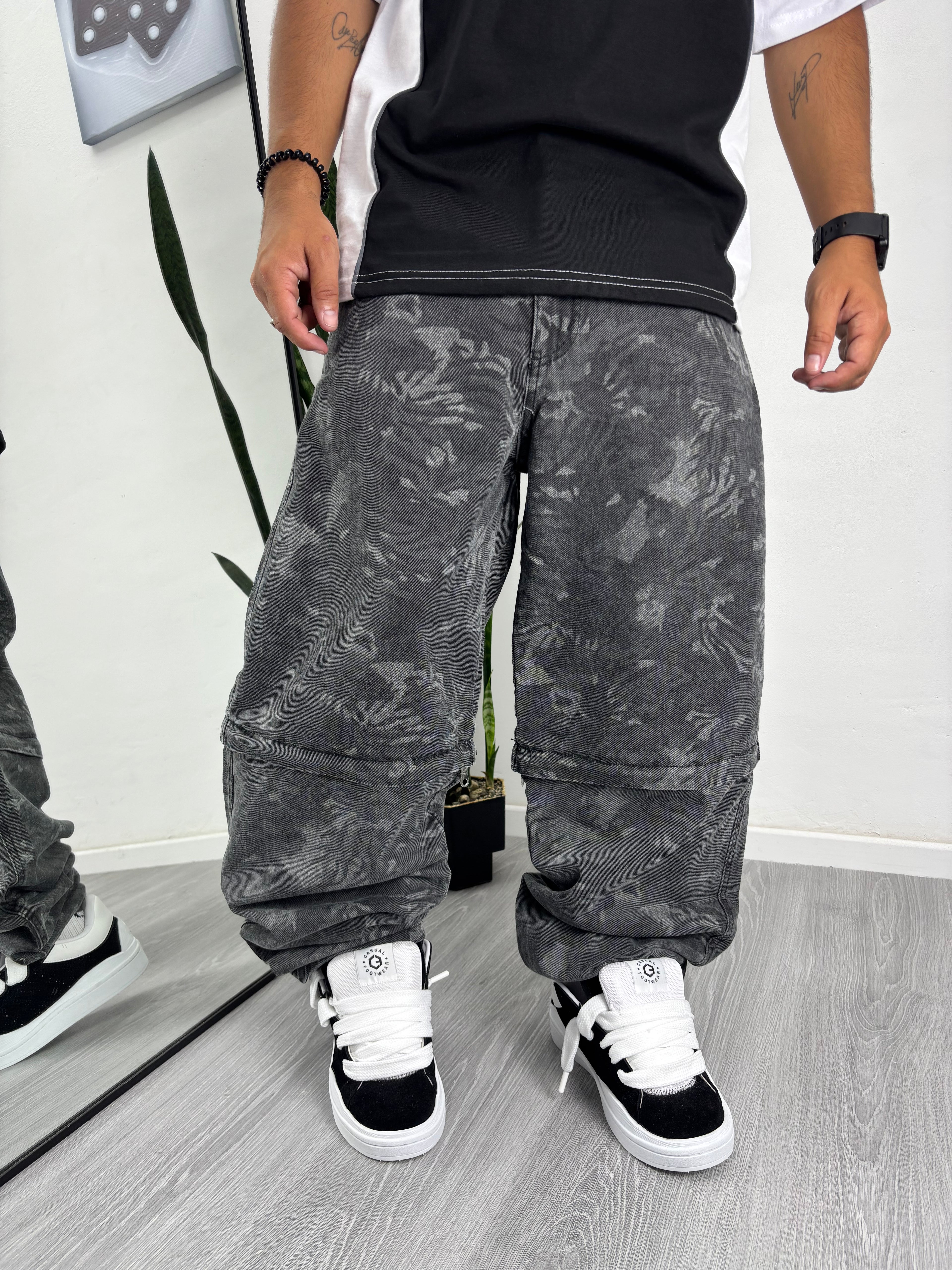 BAGGY DESMONTABLE #gris