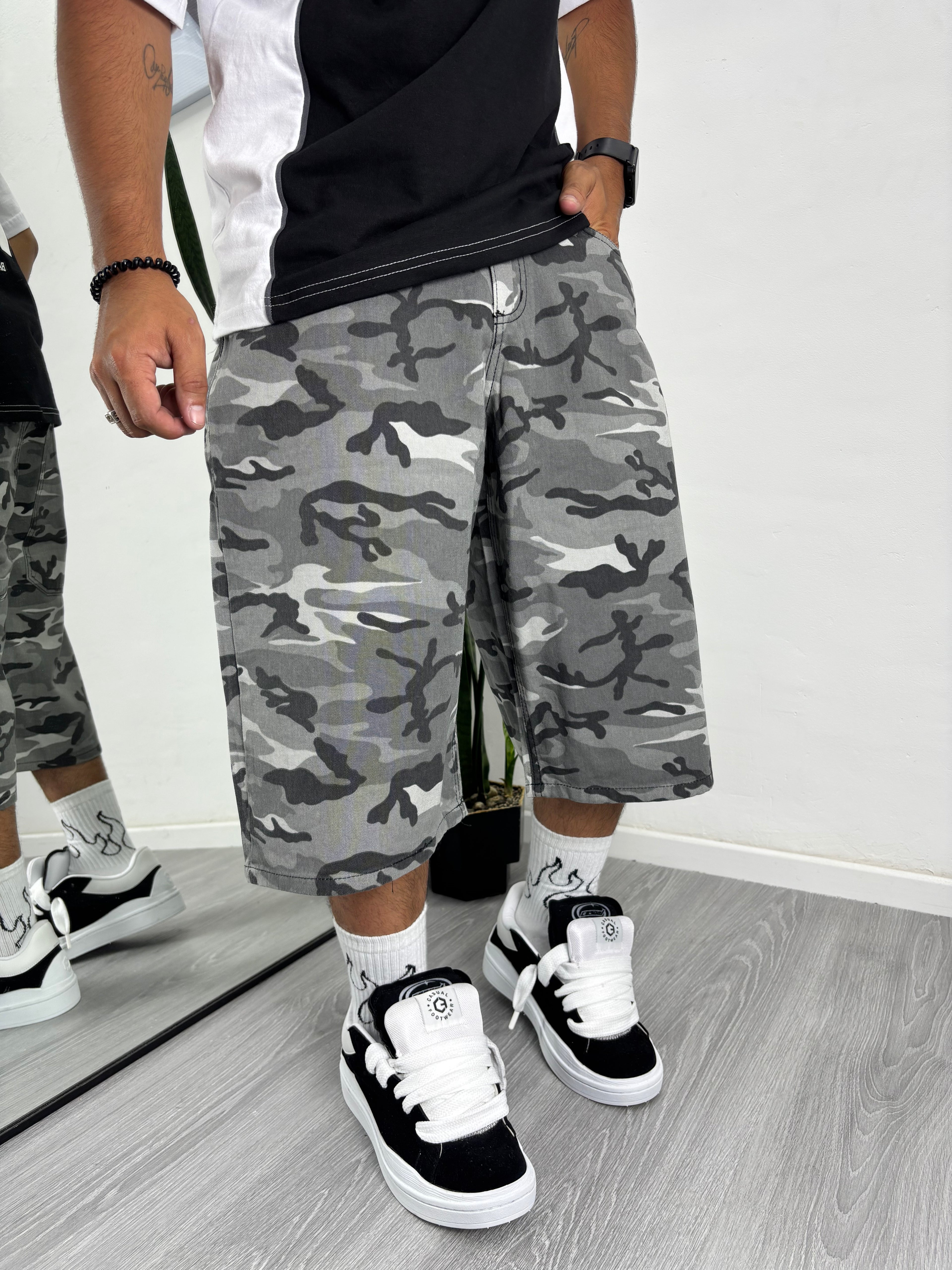 BERMUDA BAGGY CAMUFLADA