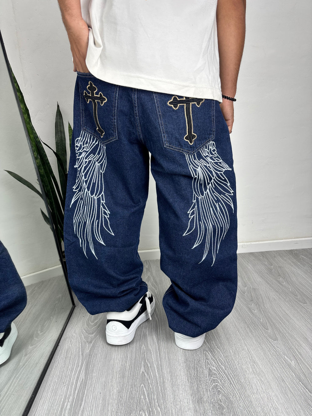 JEANS BAGGY RAW ALAS