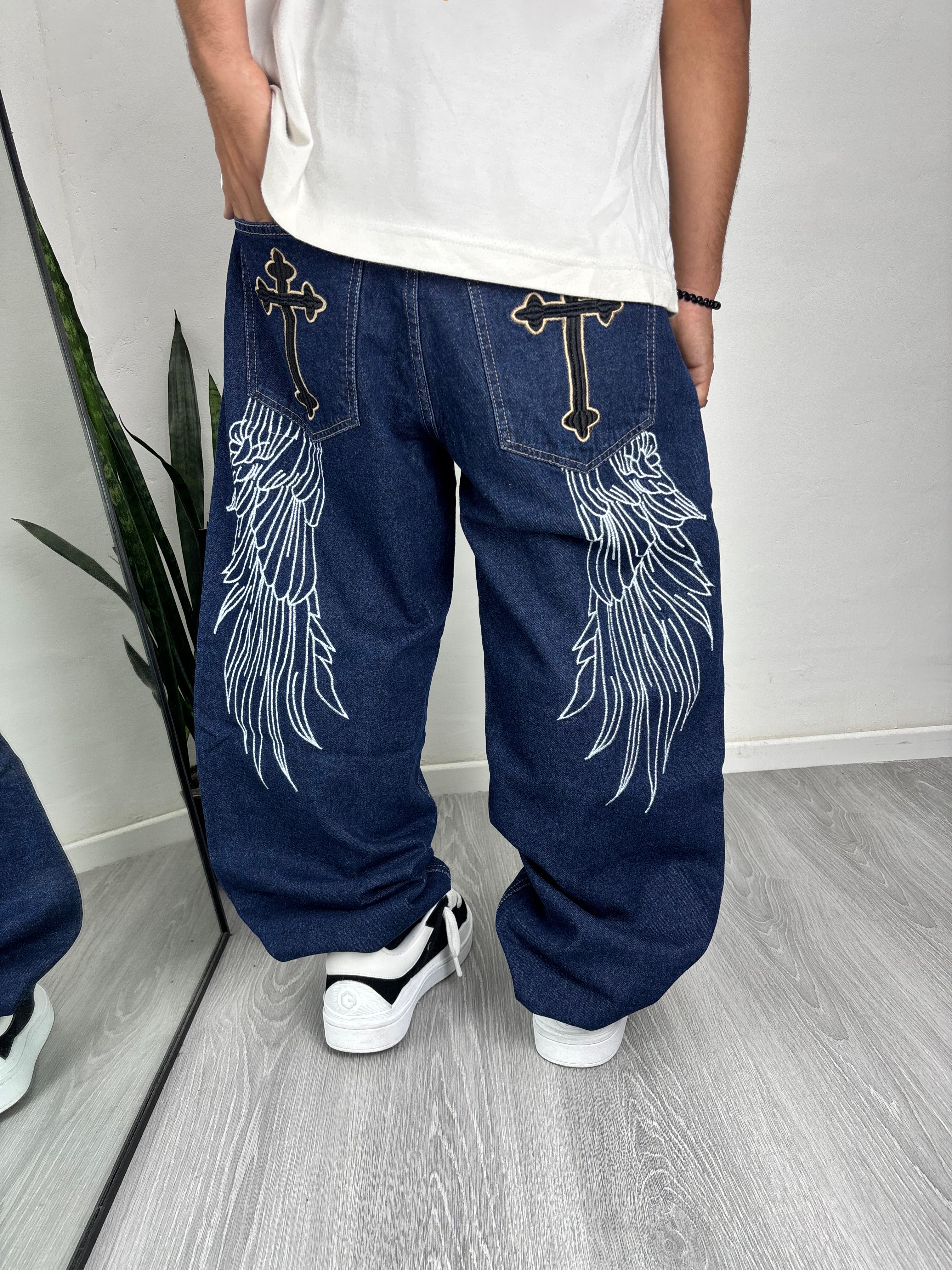 JEANS BAGGY RAW ALAS