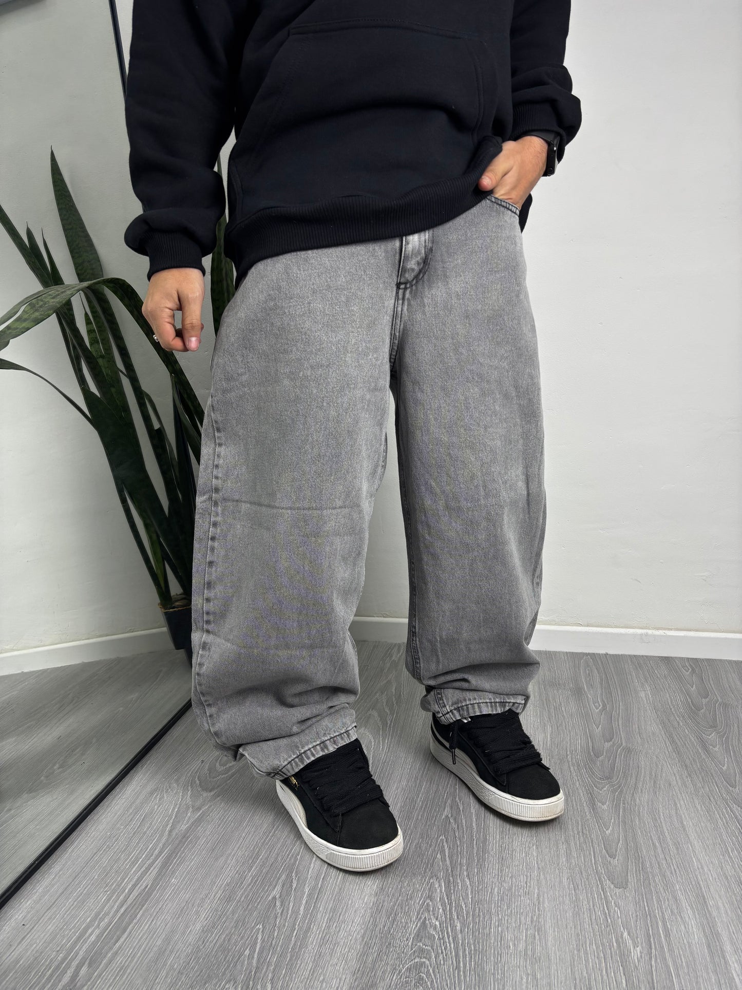 BAGGY GANGSTER GRIS