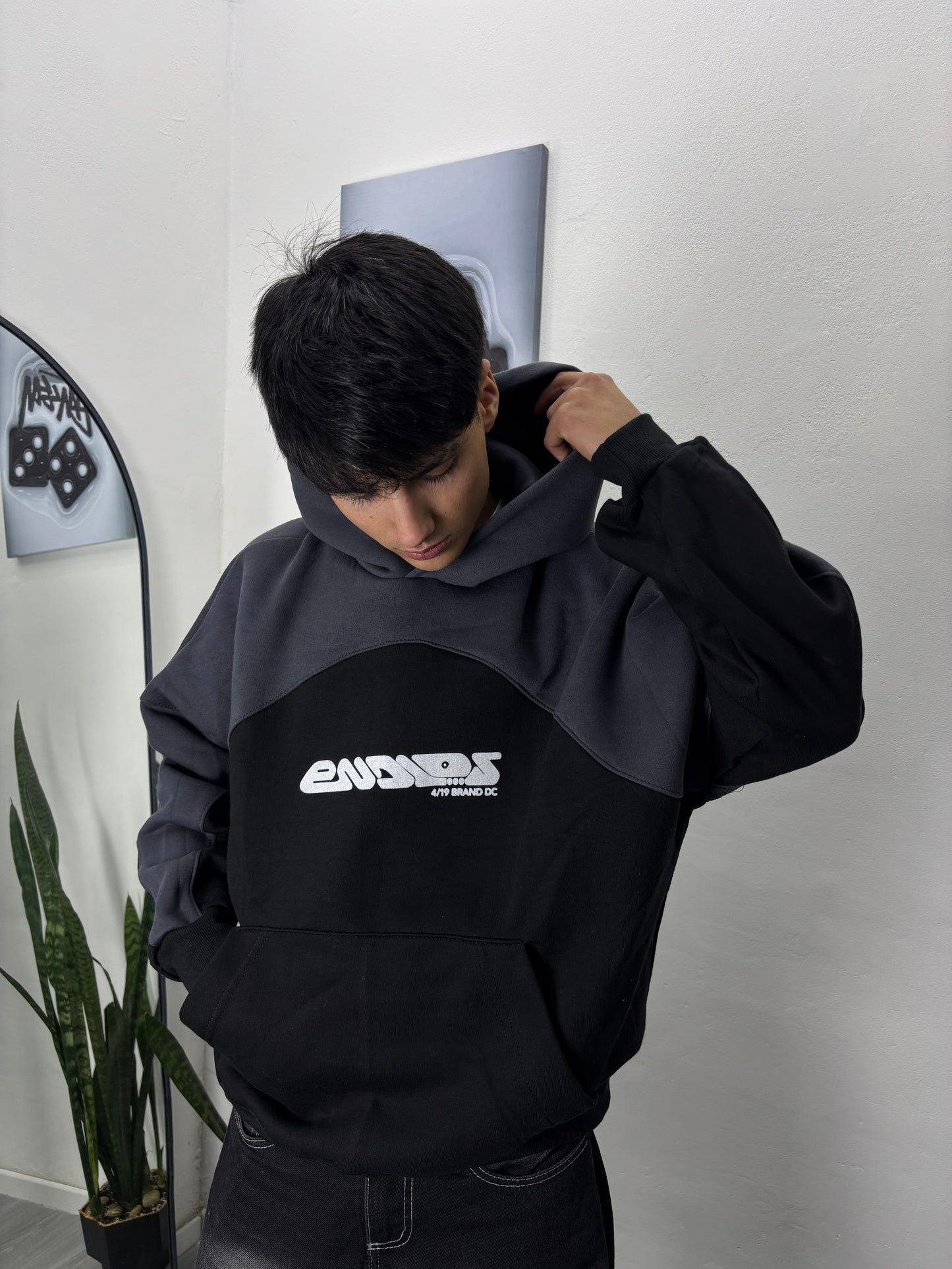 BUZO COMBINADO [over] #negro