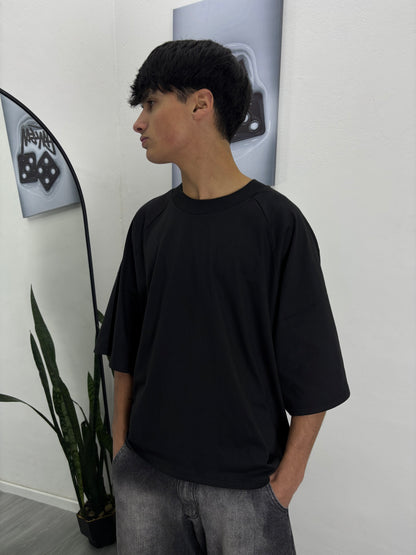 REMERA LISA [boxyfit] #negro