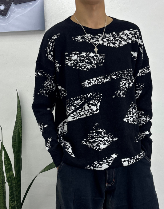 SWEATER BLACK [oversize]