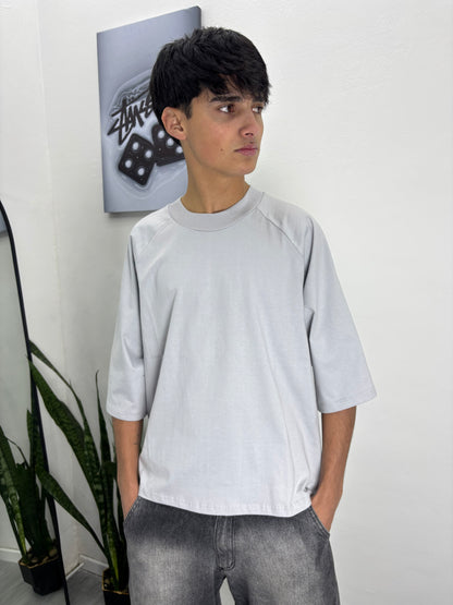 REMERA LISA [boxyfit] #gris