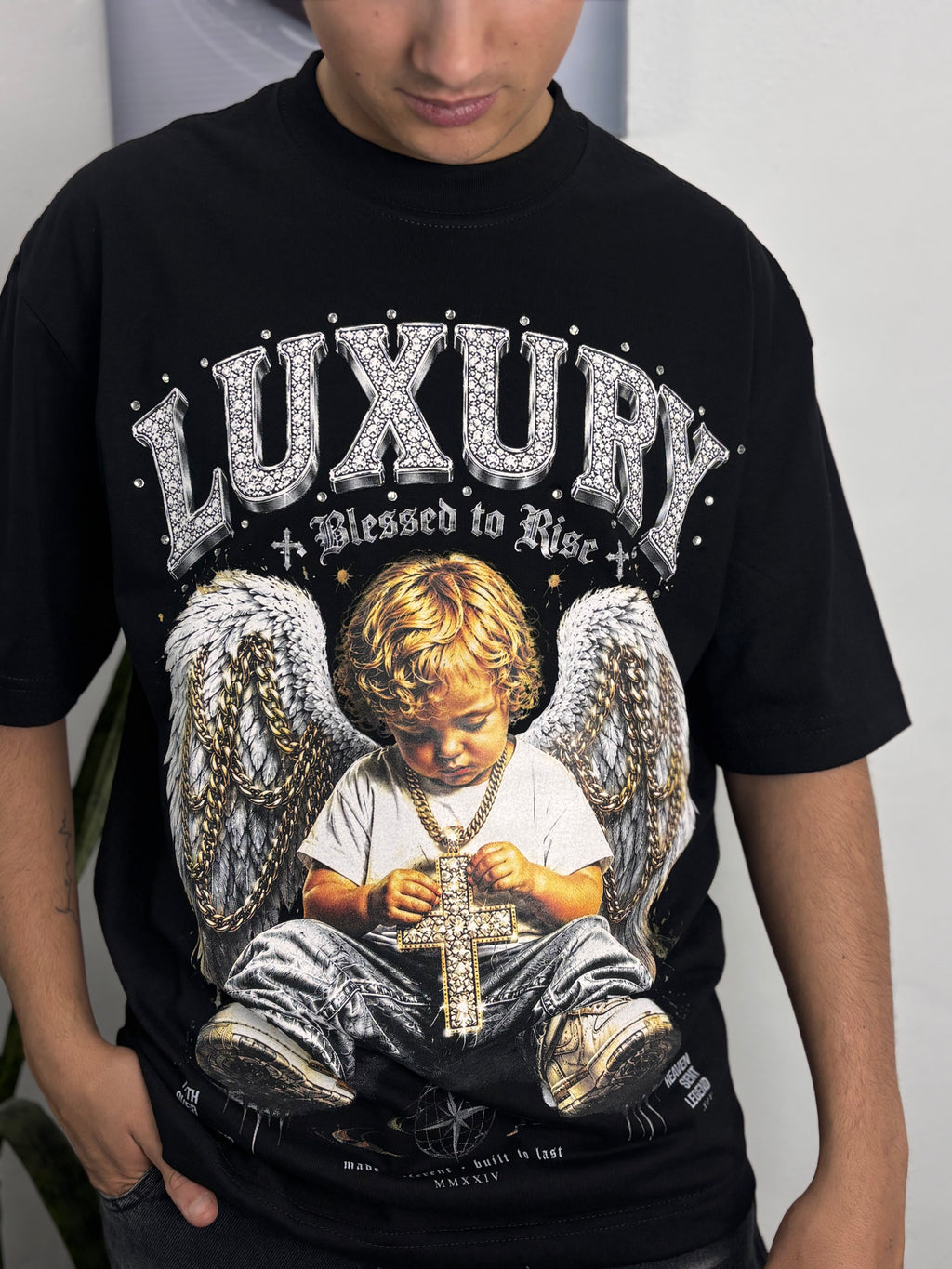 REMERA OVER LUXURY