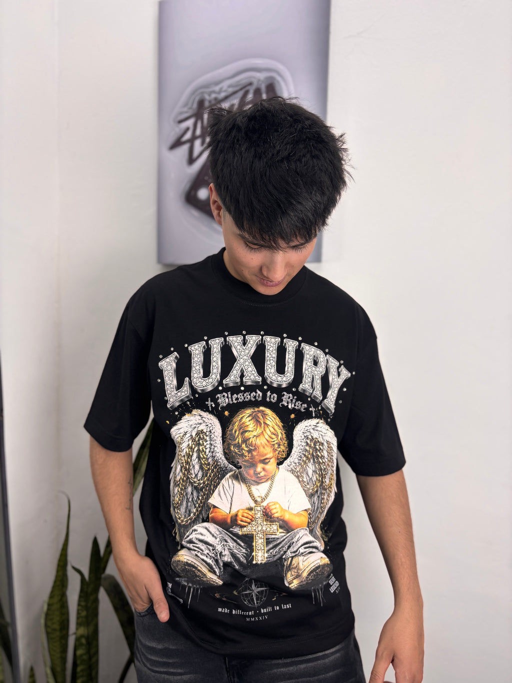 REMERA OVER LUXURY