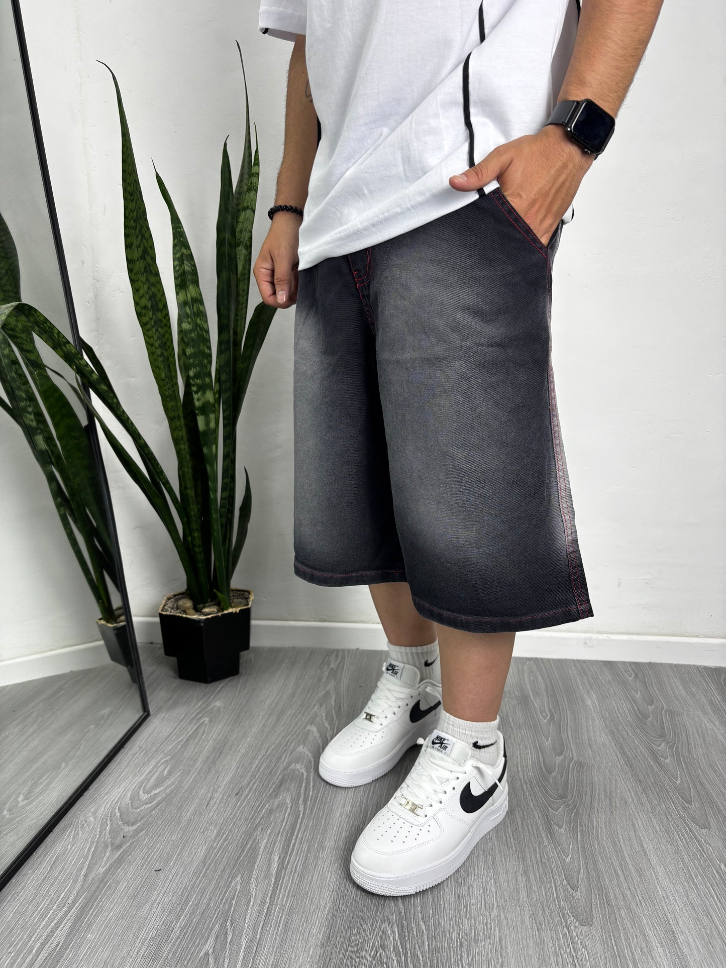 BERMUDA BAGGY STREET RED