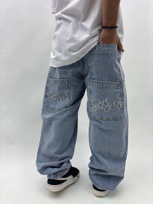 BAGGY FIRE BLUE
