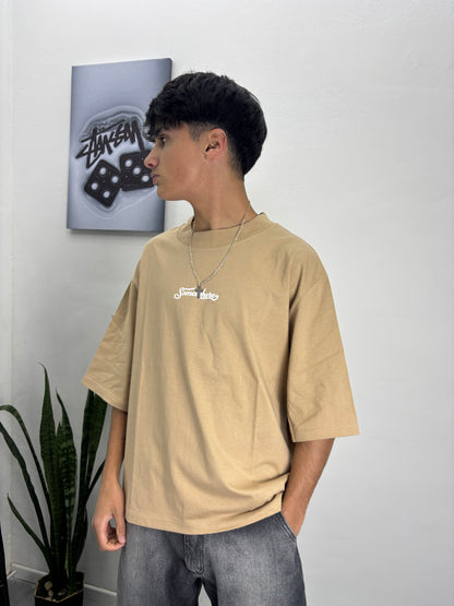 REMERA SOMEWHERE [boxyfit] #marrón