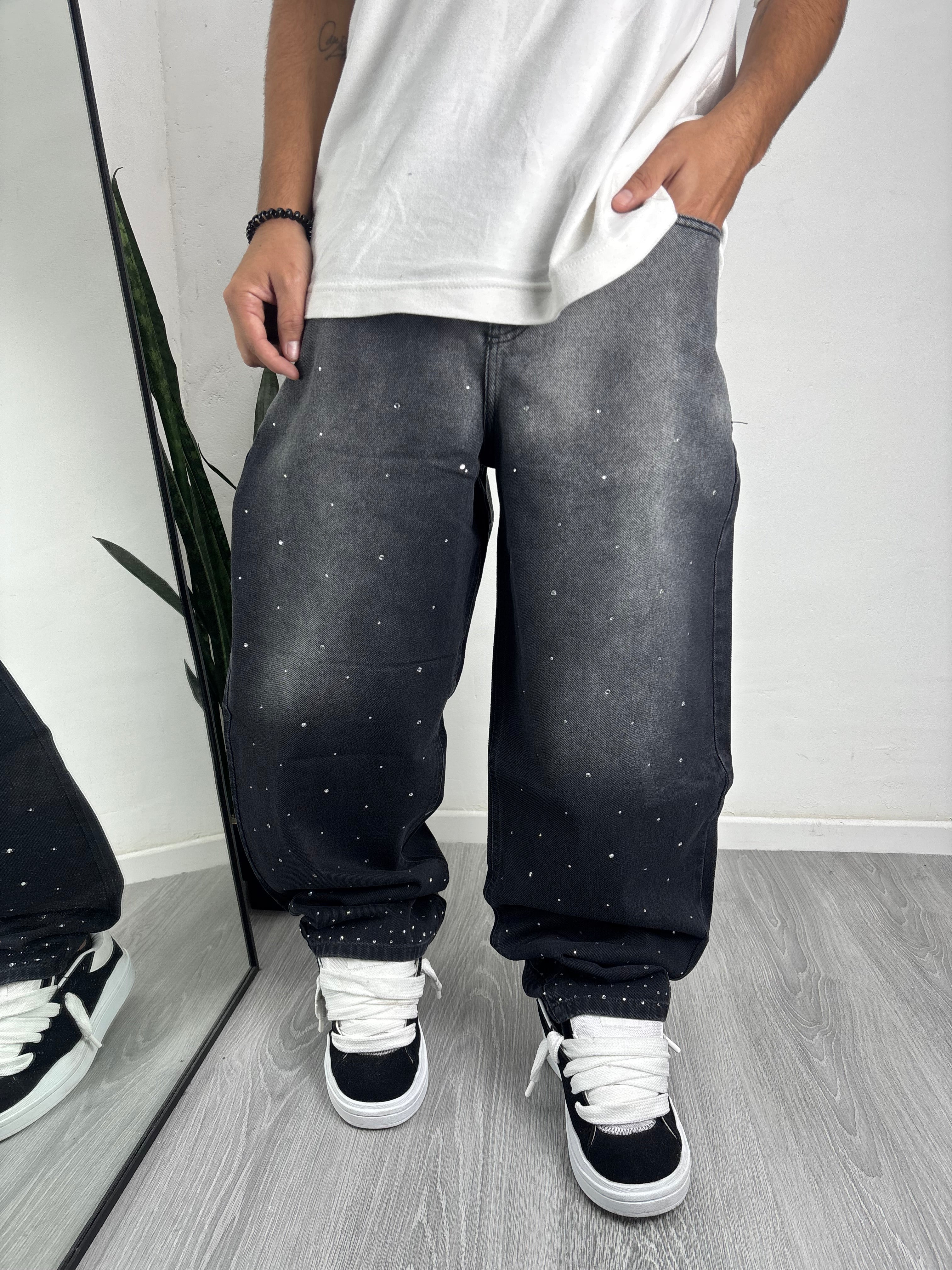JEANS BAGGY DIAMANT