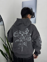 Zip Hoodie Rosas