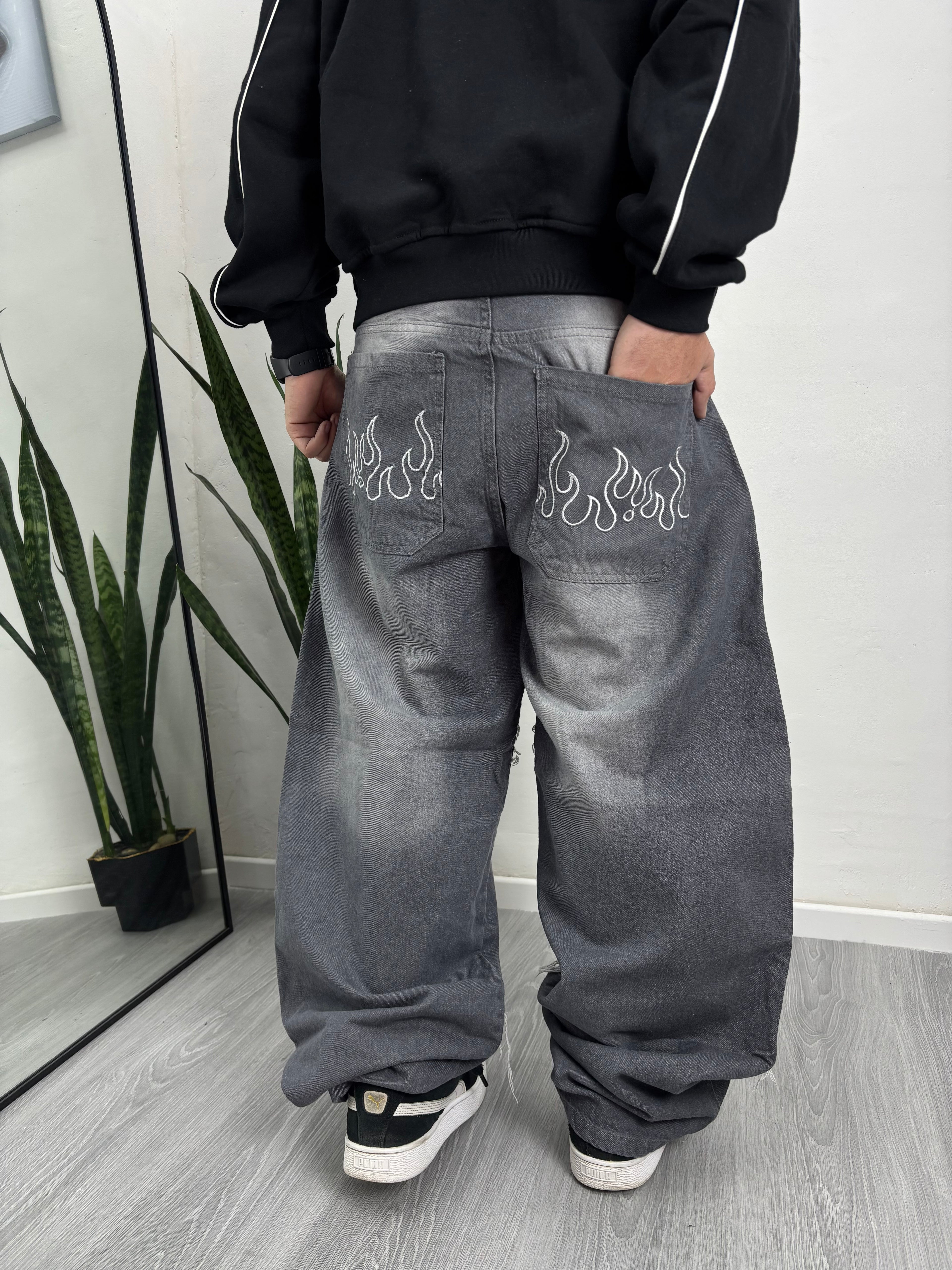 BAGGY FIRE CENIZA