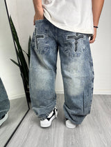 JEANS BAGGY TOPO