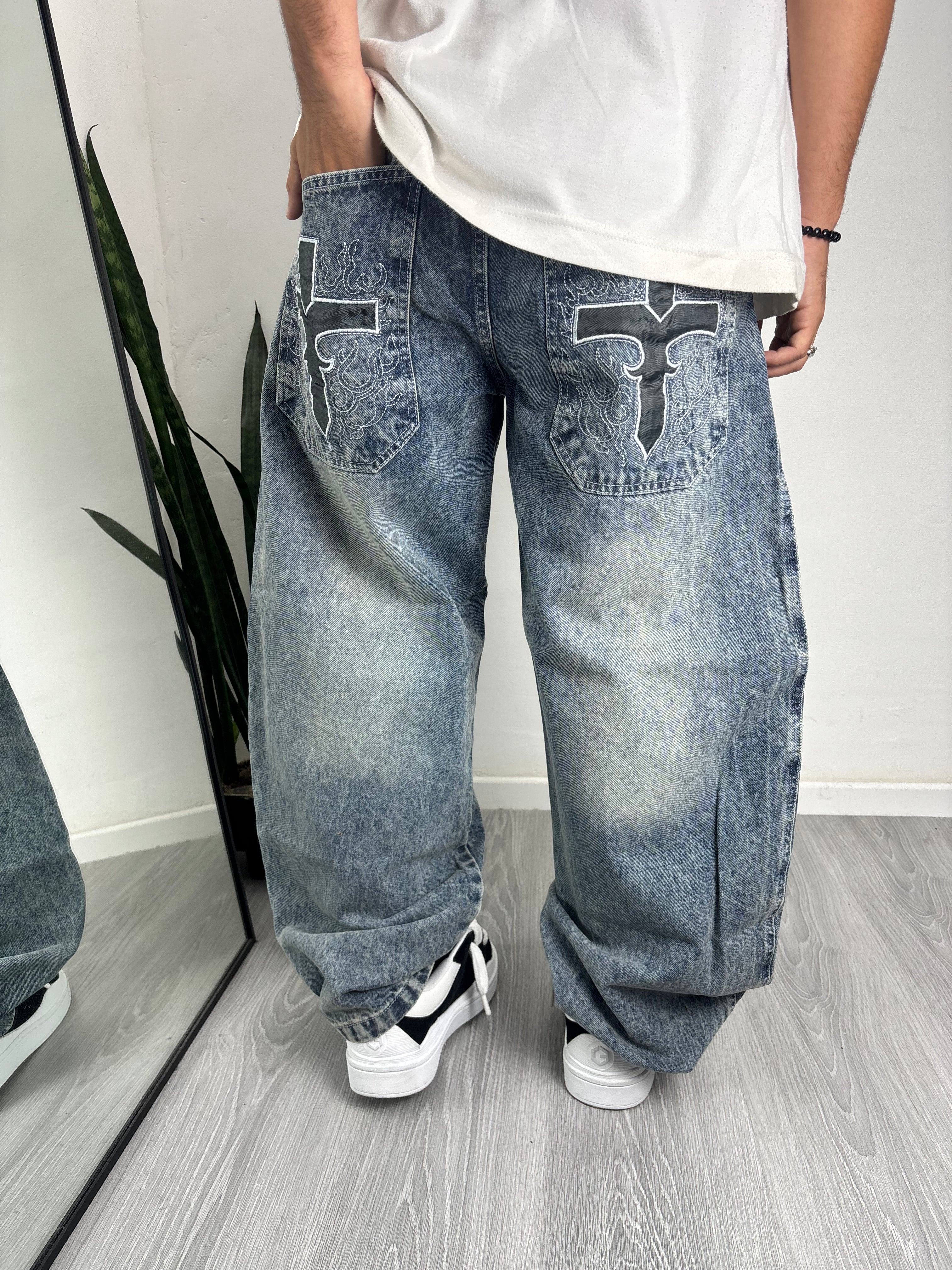 JEANS BAGGY TOPO