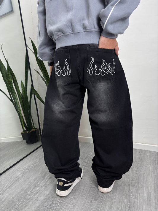 BAGGY FIRE BLACK