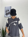 REMERA DESTINO [boxyfit] #gris