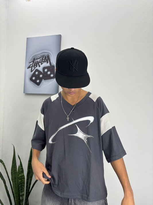 REMERA DESTINO [boxyfit] #gris