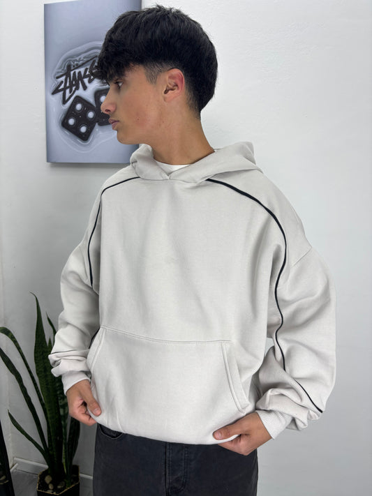 BUZO LÍNEAS [oversize] #gris