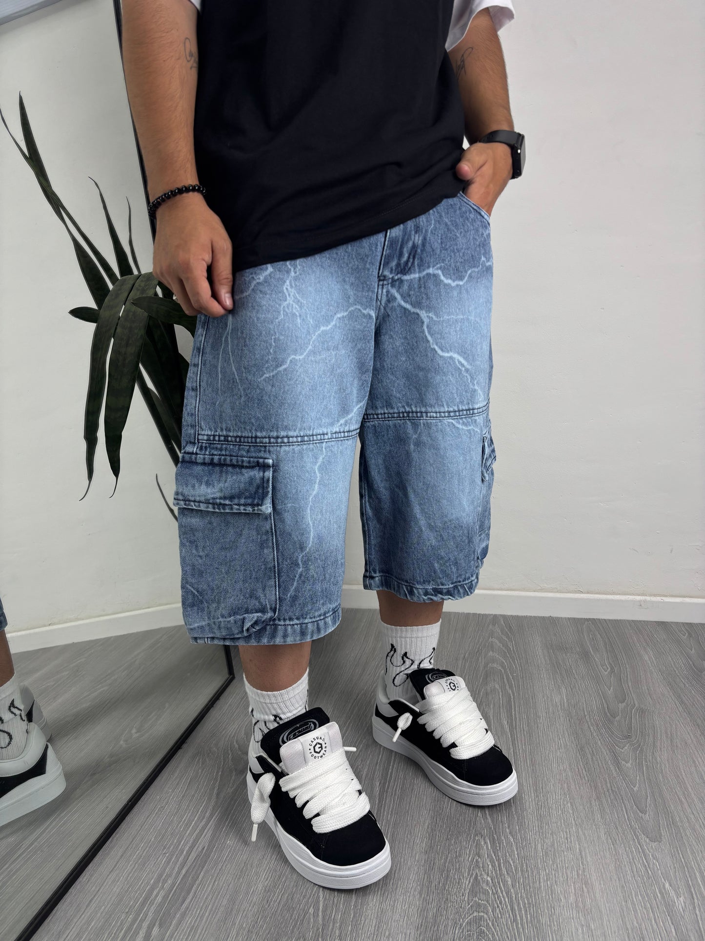 Bermuda Baggy RAYO BLUE