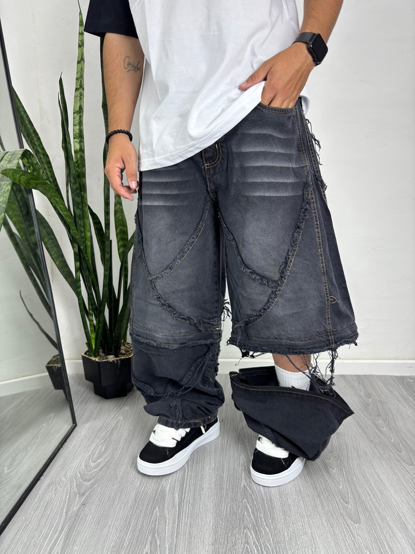 Baggy Desmontable ELIXIR GREY