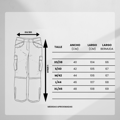 BAGGY DESMONTABLE VISION