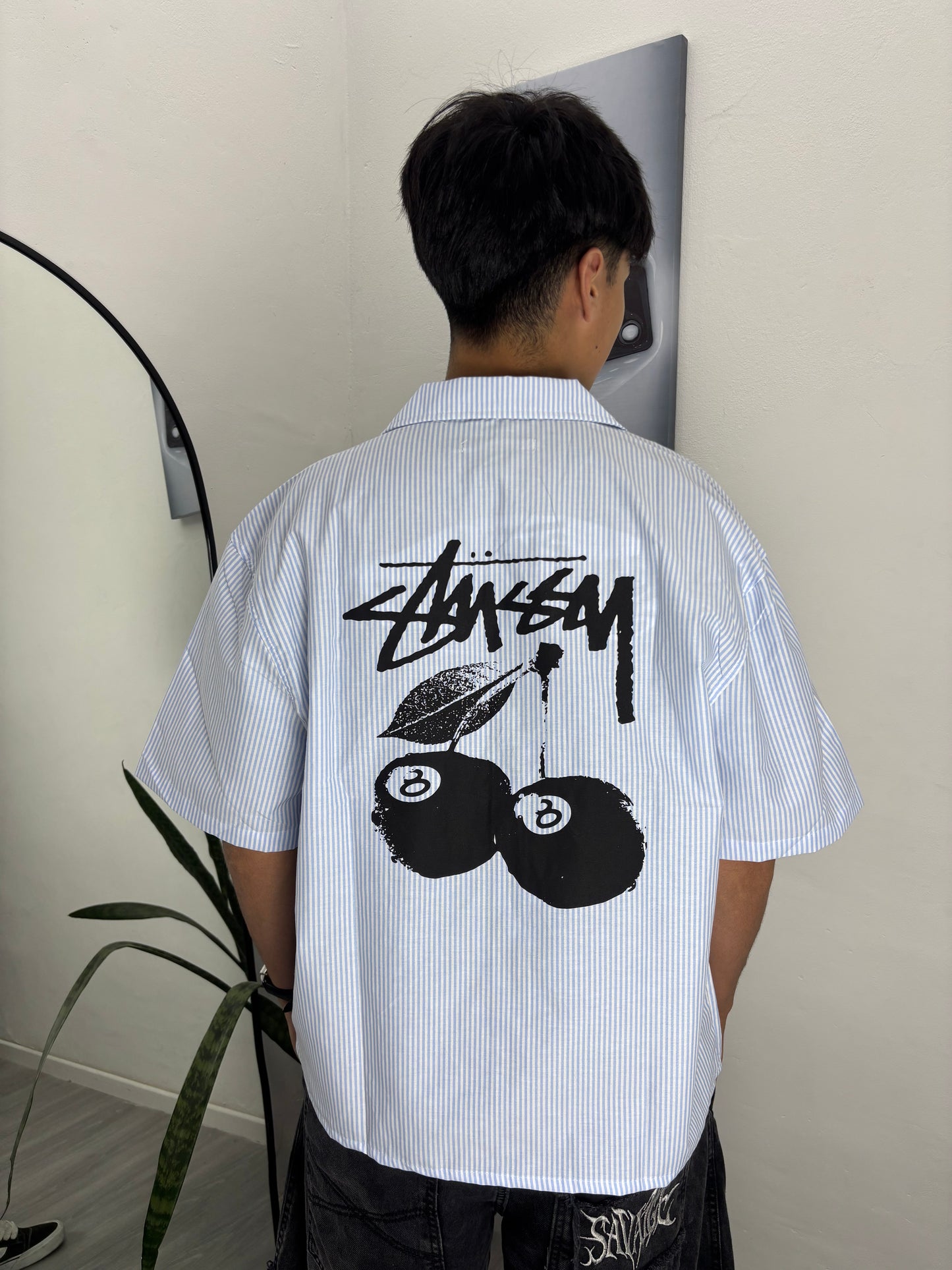 Camisa Cosmo CELESTE (Boxy Fit)