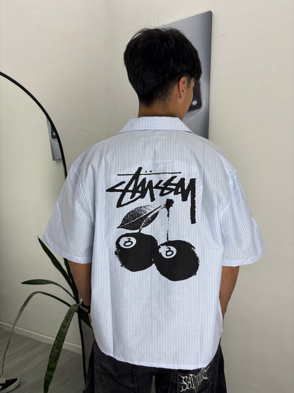 Camisa Cosmo CELESTE (Boxy Fit)