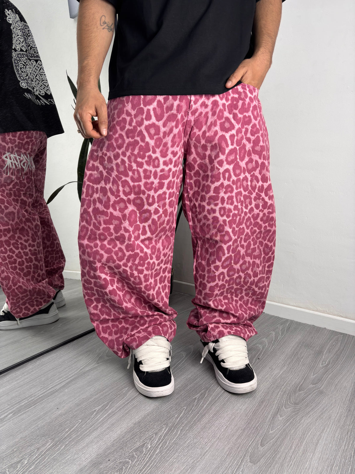 BAGGY PRINT ROSA
