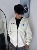 CAMPERA DOBLE ZIP WALKING #beige