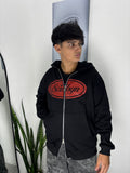 CAMPERA DOBLE ZIP SCRDSGN #negro