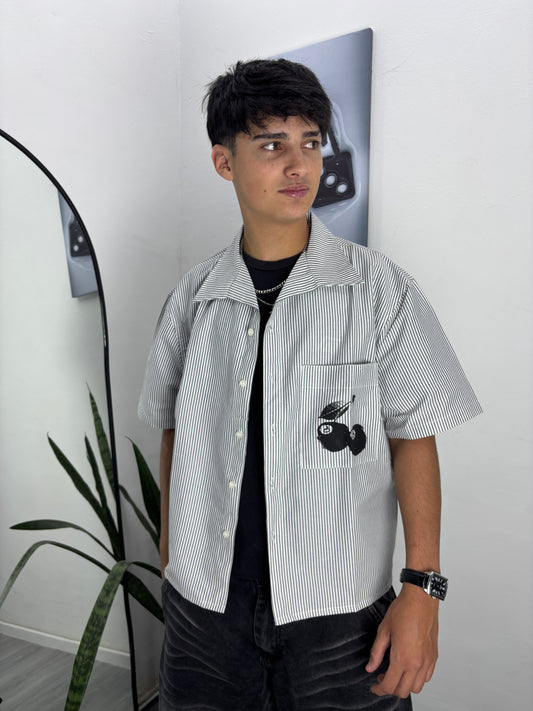 Camisa Cosmo GRIS (Boxy Fit)